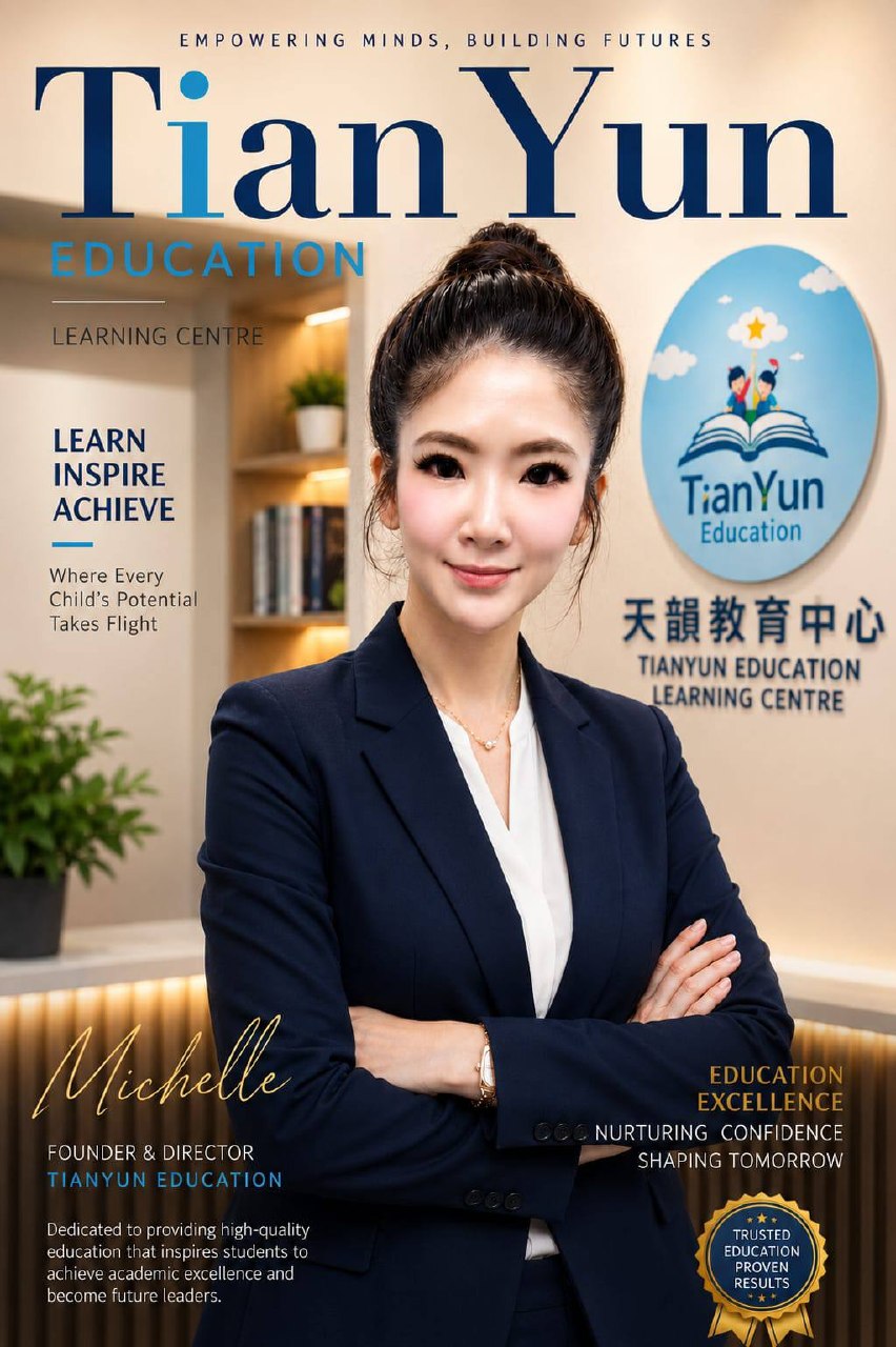 Michelle, Founder & Director of Tian Yun Education